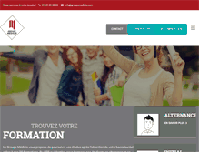 Tablet Screenshot of groupemedicis.com